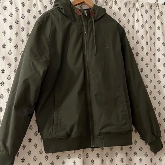 Element Wolfeboro Collection Heavy Winter Jacket Olive Size Large - Picture 2 of 16